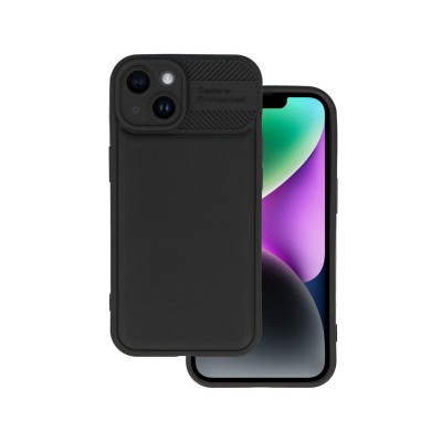 Husa iPhone 15, Camera Protection, Super Rezistenta, Silicon, Negru